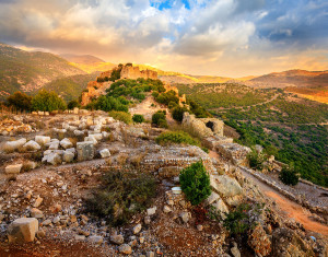 Castle Nimrod in Israel